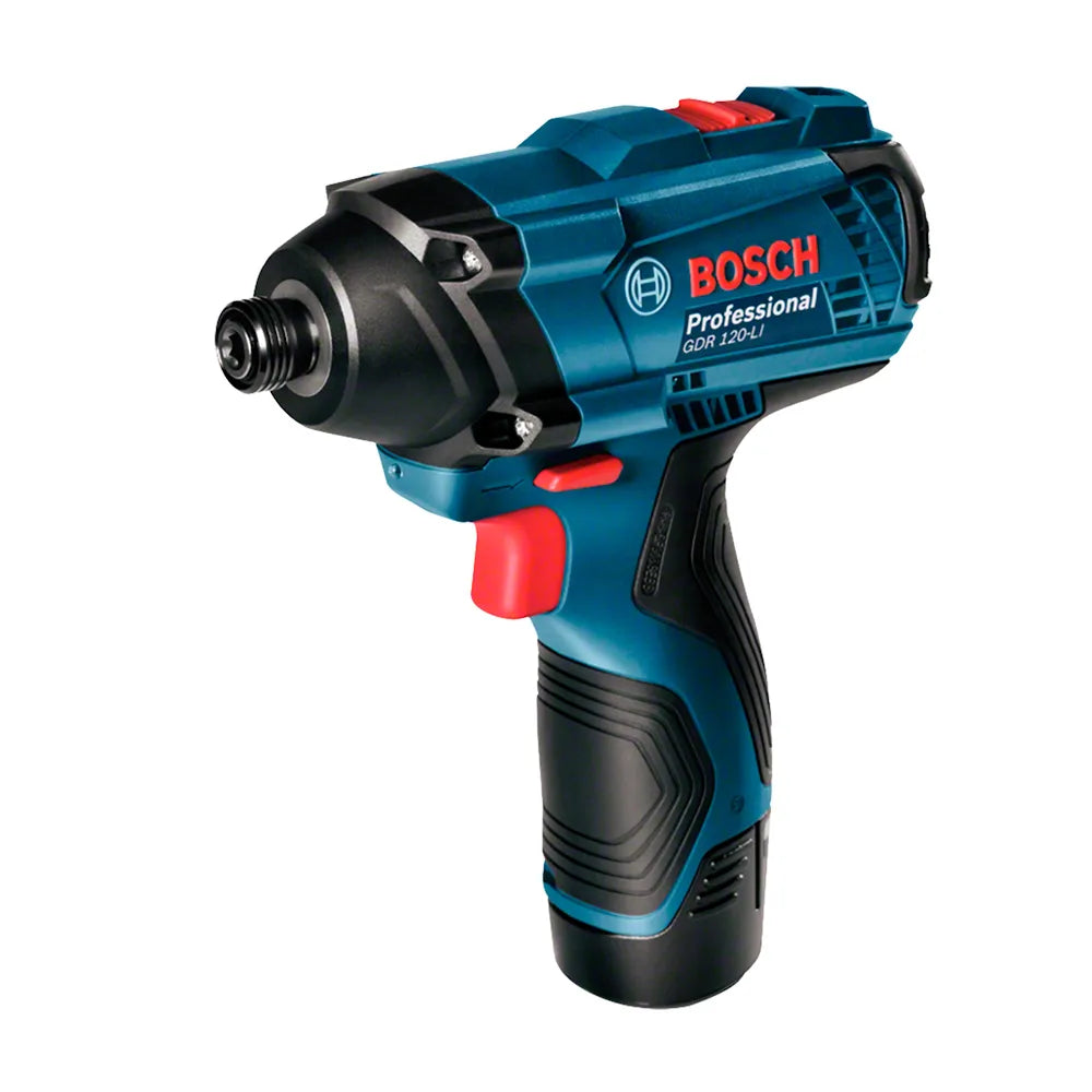 LIQUIDAÇÃO - Kit Bosch Furadeira GSB120-LI + Parafusadeira de impacto GDR120-LI 12V